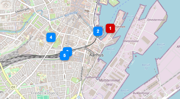 CRUISEWIJZER GRATIS WIFI HOTSPOTS IN AARHUS